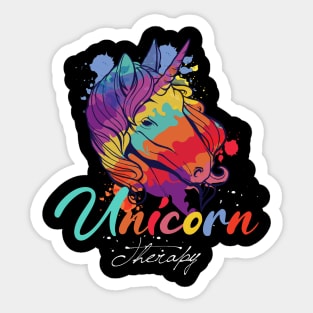 Believe In Magic Unicorn Sticker